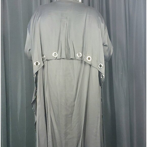 Oversized Maxi Top/Dress with Grommets - Picture 1 of 8